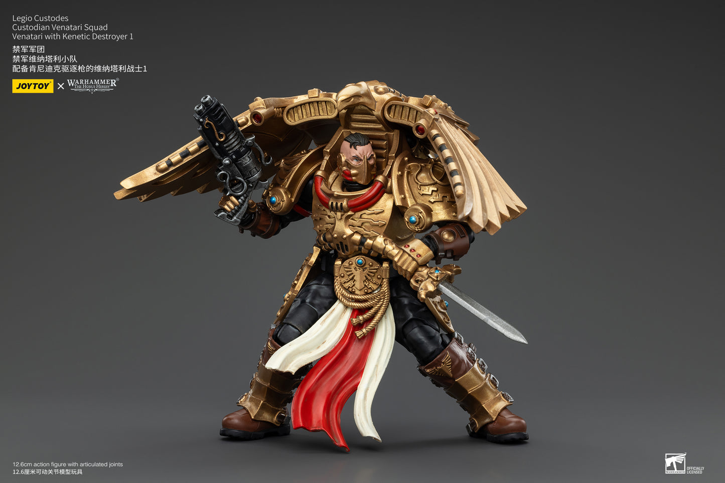 Warhammer The Horus Heresy Legio Custodes Custodian Venatari Squad Venatari with Kenetic Destroyer 1 (In Stock)