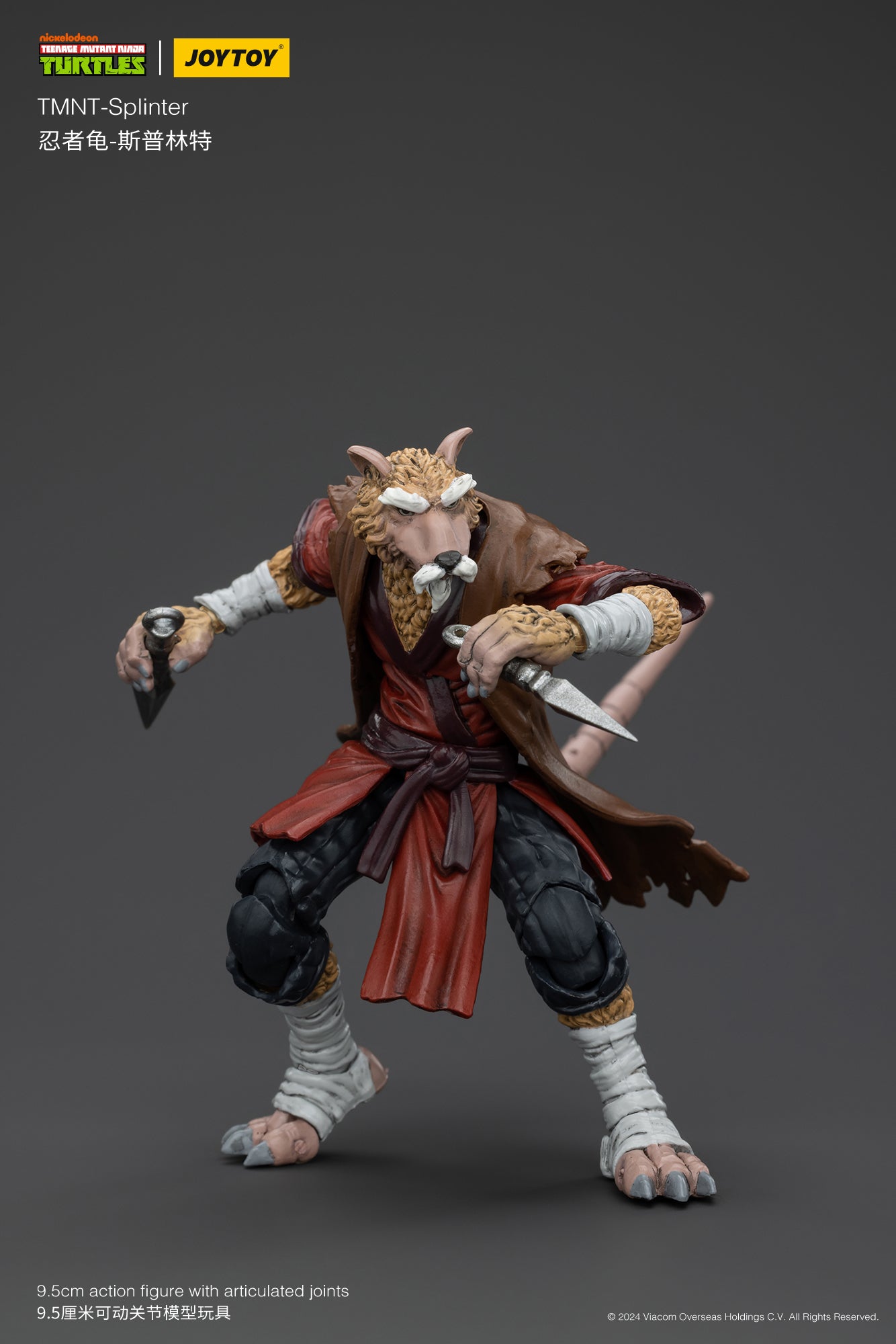 JOY TOY TMNT Splinter (In Stock)