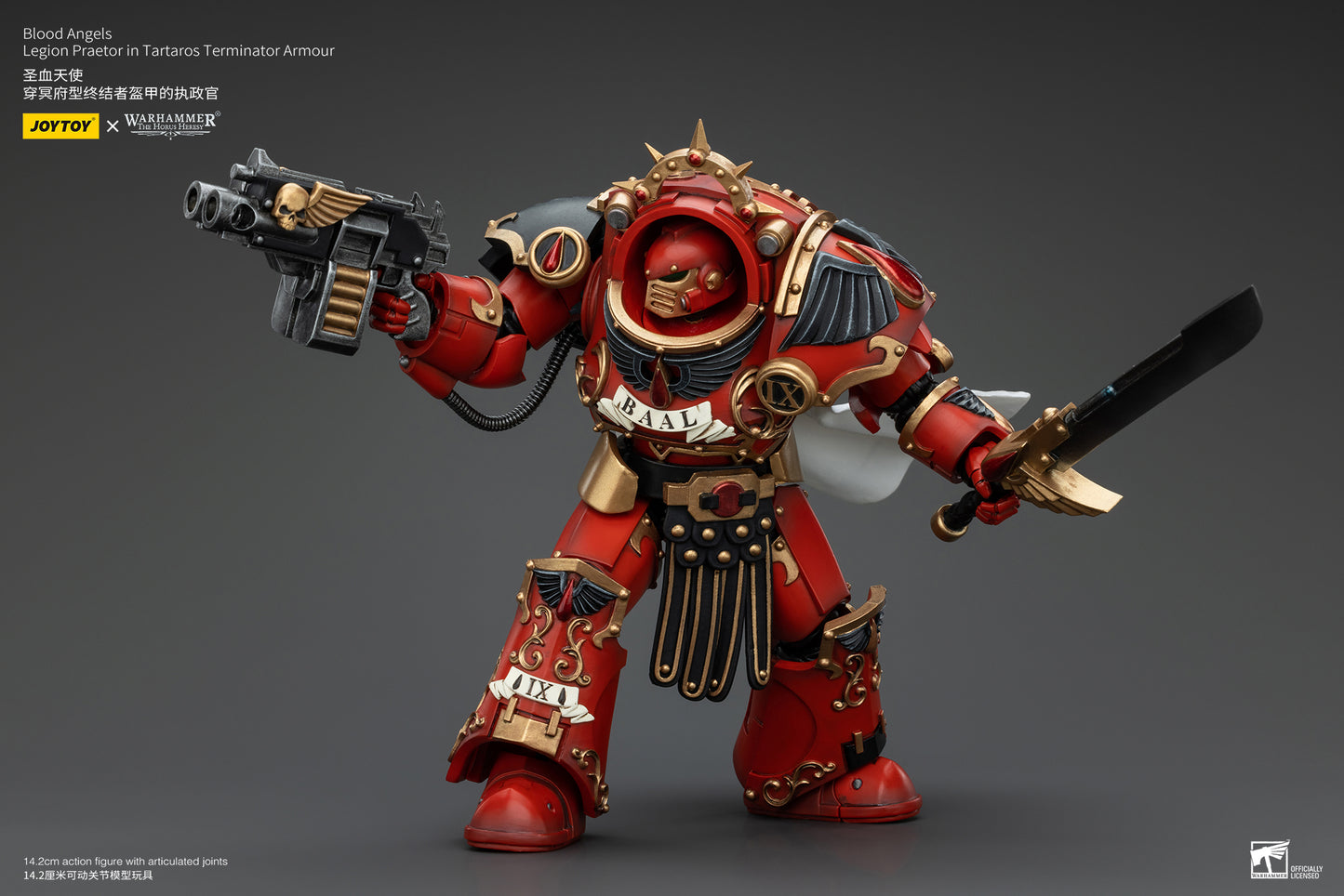 Warhammer The Horus Heresy Blood Angels Legion Praetor in Tartaros Terminator Armour (In Stock)