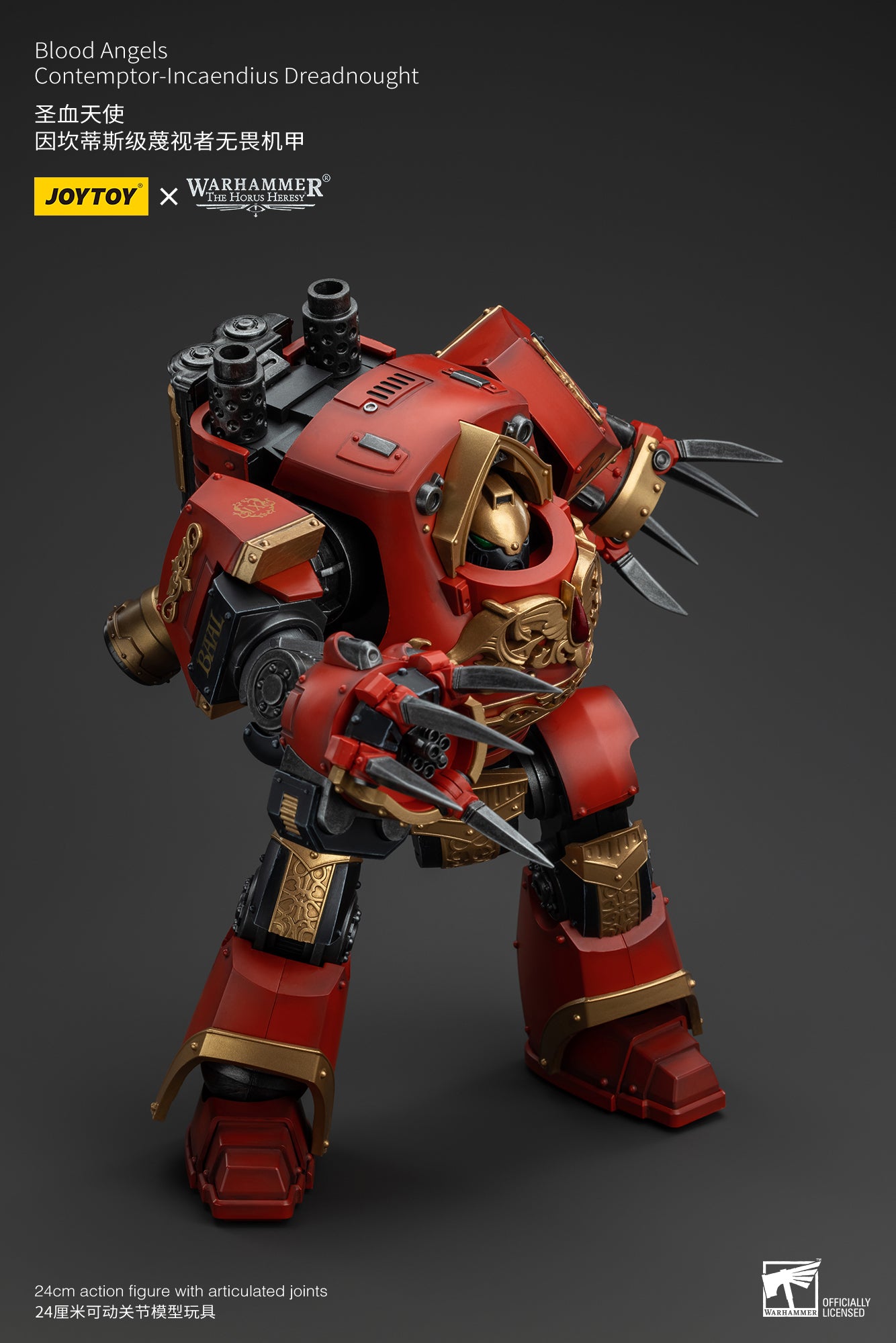 Warhammer The Horus Heresy Blood Angels Contemptor-Incaendius Dreadnought (In Stock)