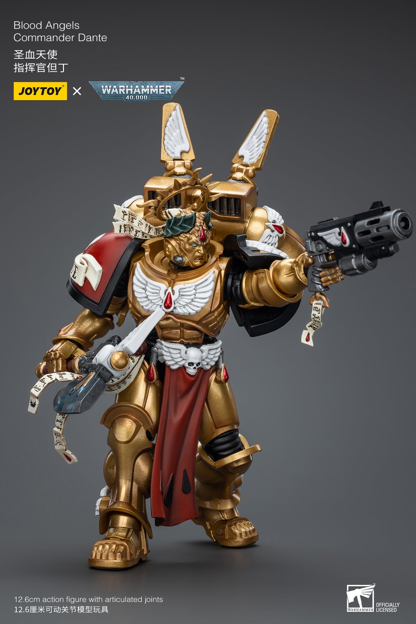 Warhammer 40k Blood Angels Commander Dante (In Stock)