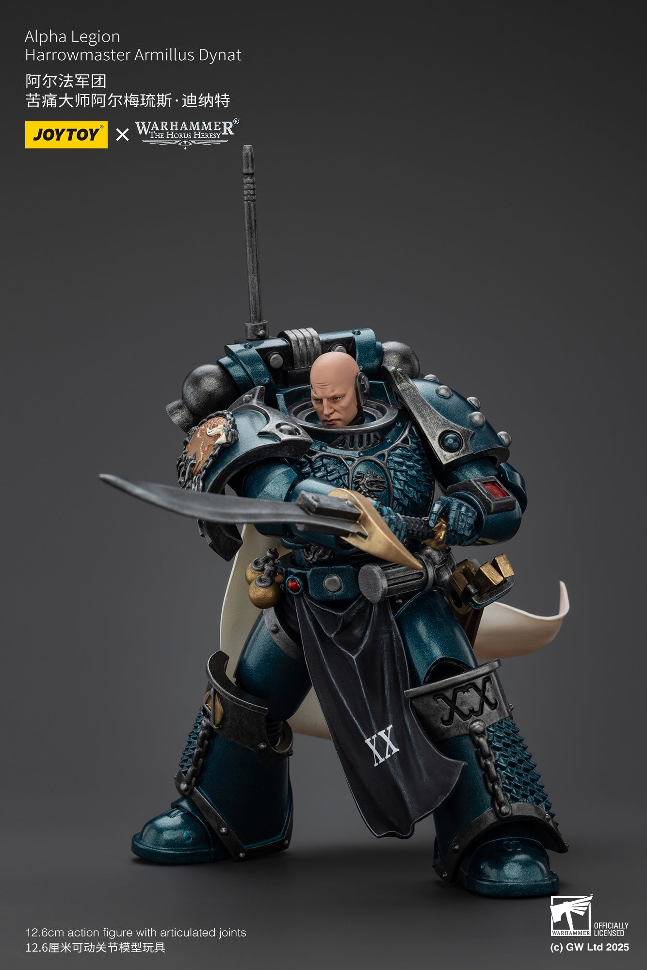 Warhammer 40k The Horus Heresy Alpha Legion Harrowmaster Armillus Dynat