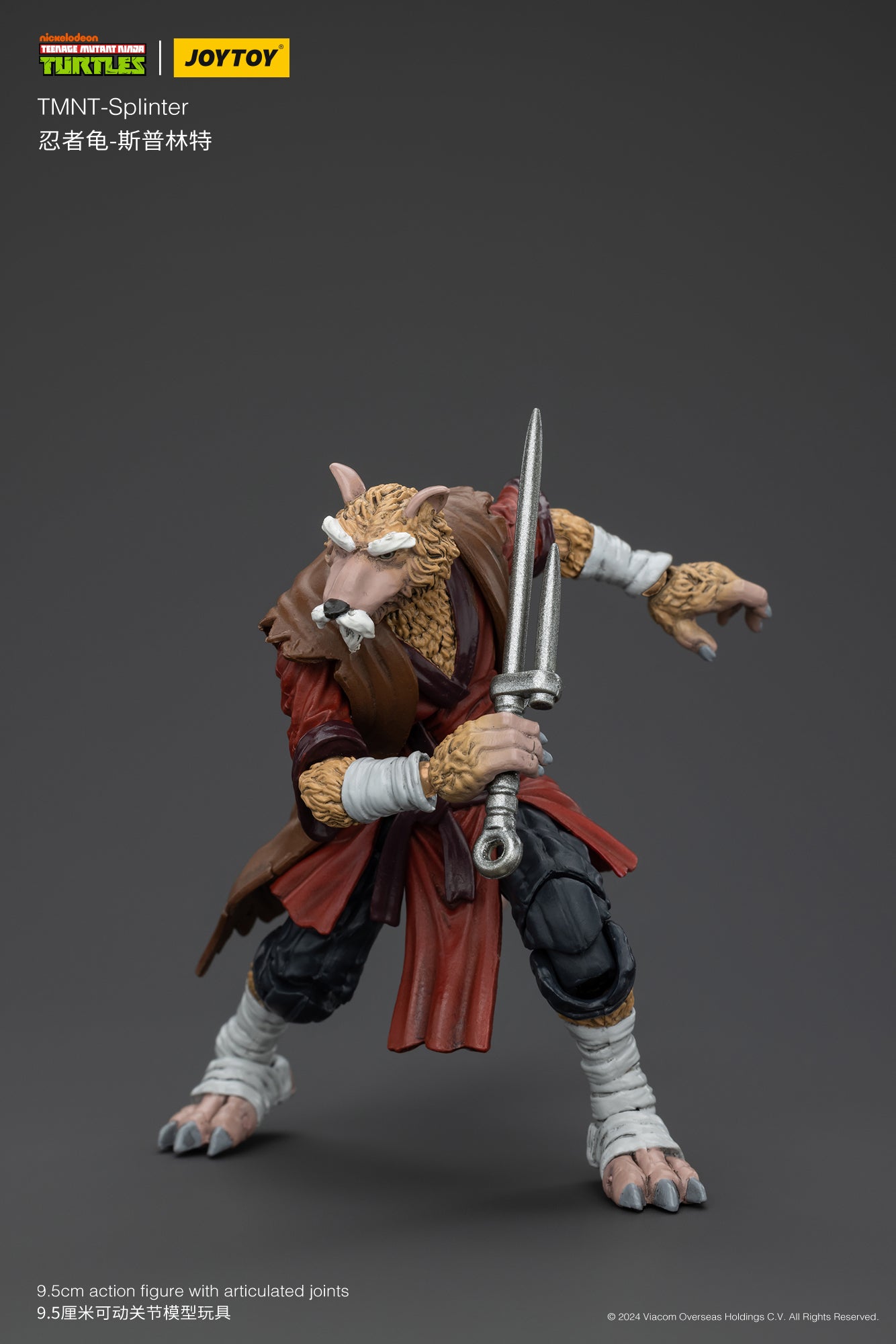 JOY TOY TMNT Splinter (In Stock)
