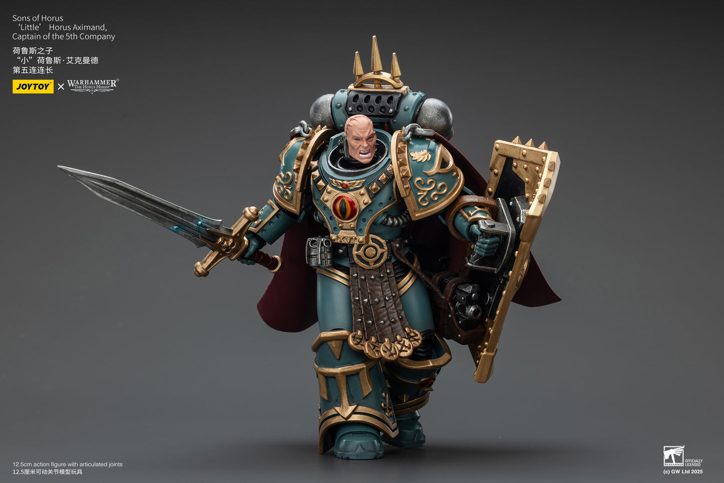 (Pre-Order) Warhammer The Horus Heresy Sons of Horus 'Little’ Horus Aximand,Captain of the 5th Company