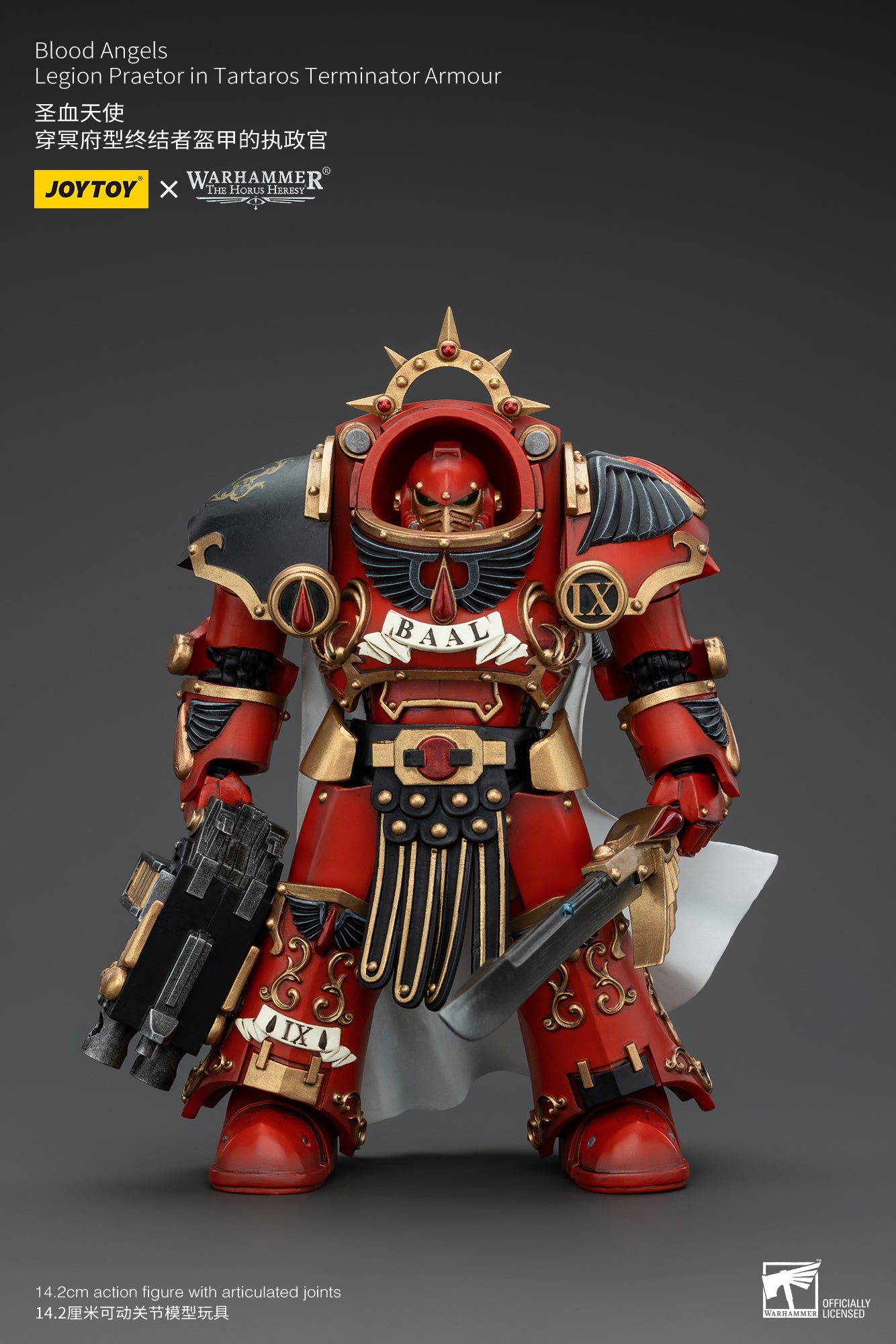Warhammer The Horus Heresy Blood Angels Legion Praetor in Tartaros Terminator Armour (In Stock)