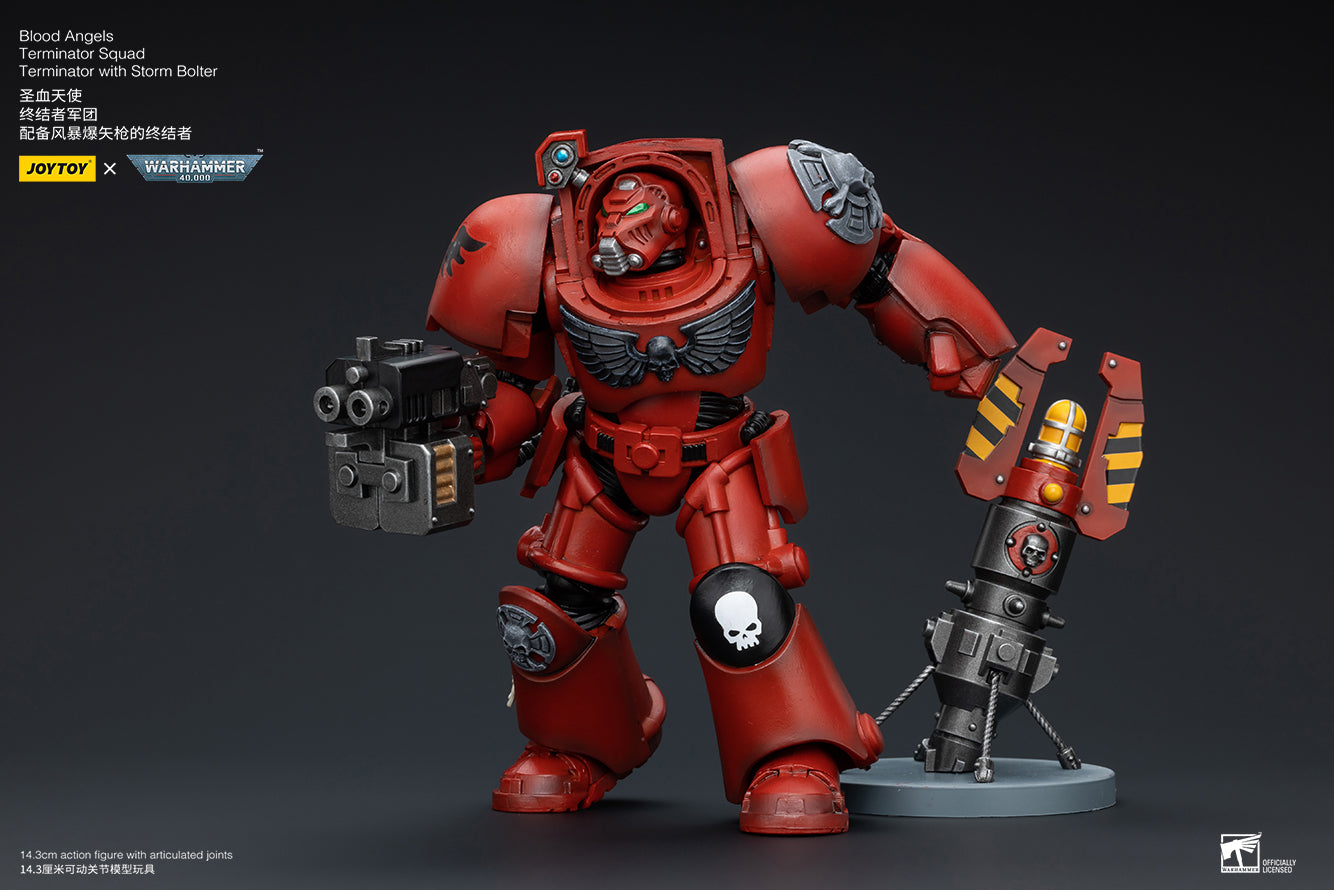 Warhammer 40k Blood Angels Terminator Squad Terminator with Storm Bolter (In Stock)