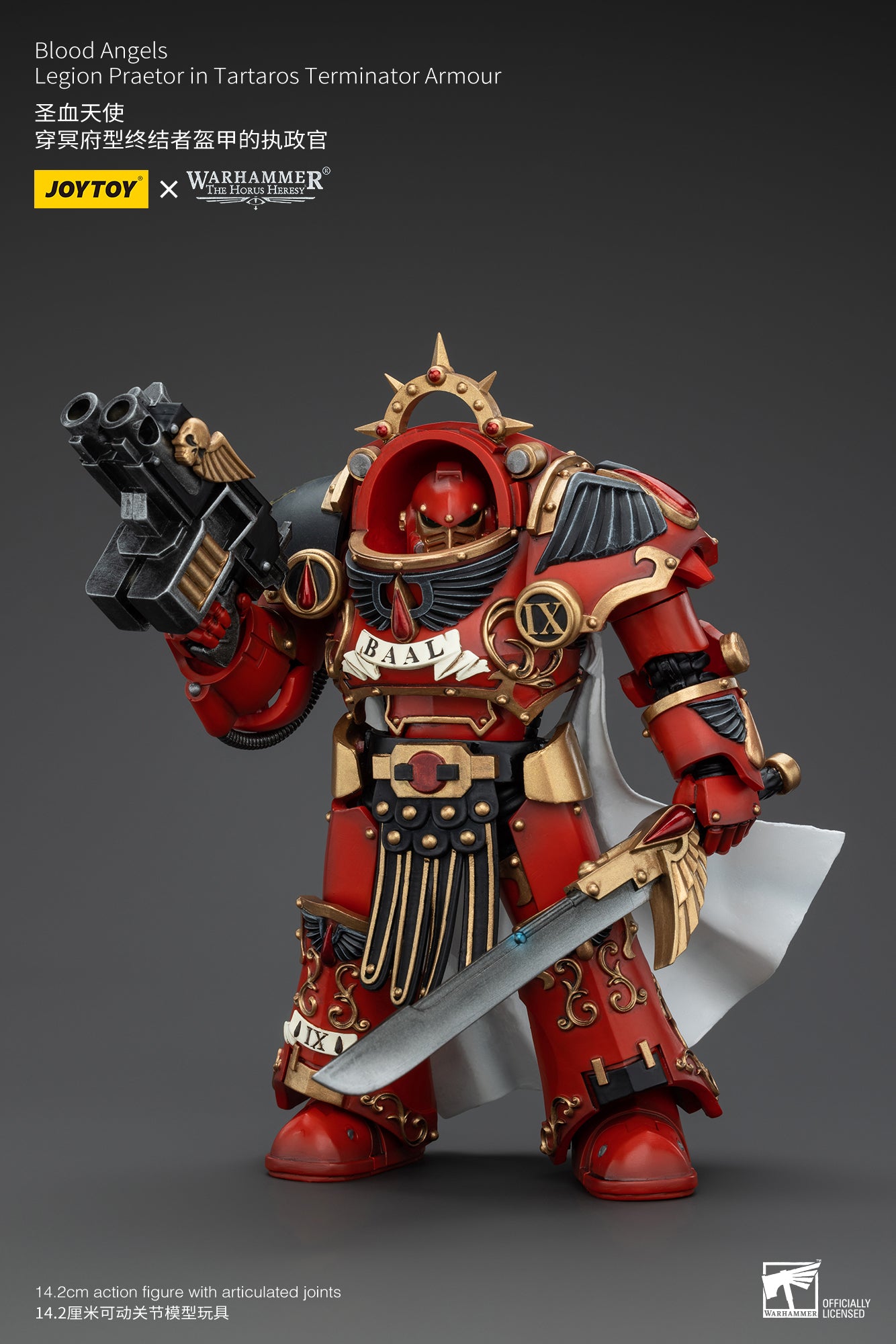 Warhammer The Horus Heresy Blood Angels Legion Praetor in Tartaros Terminator Armour (In Stock)