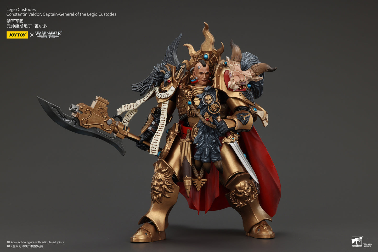 (Pre-Order) Warhammer The Horus Heresy Legio Custodes Constantin Valdor, Captain-General of the Legio Custodes