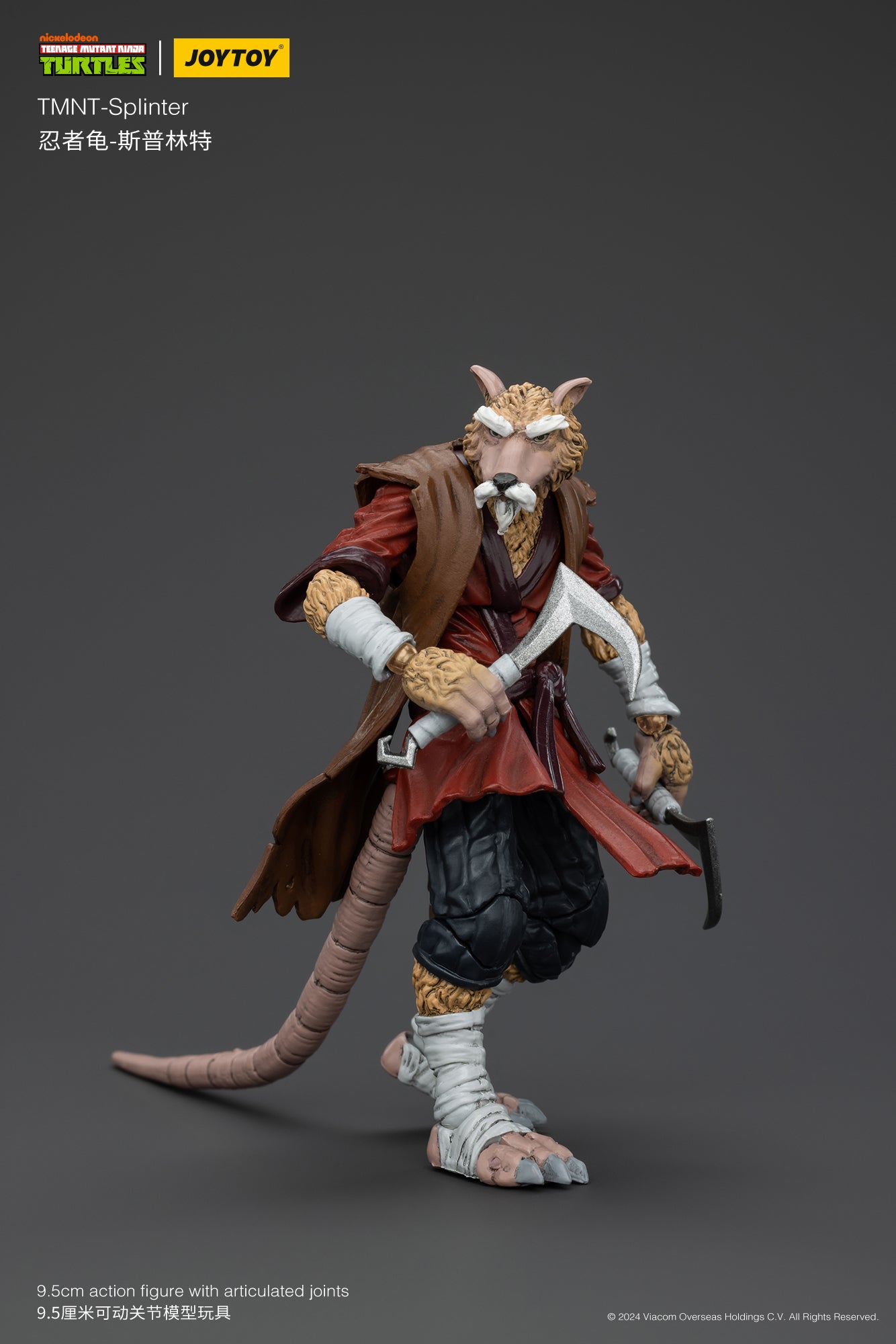 JOY TOY TMNT Splinter (In Stock)