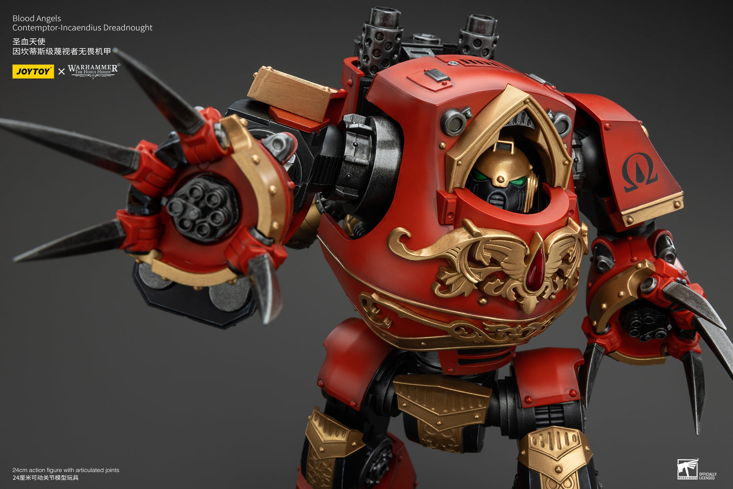 Warhammer The Horus Heresy Blood Angels Contemptor-Incaendius Dreadnought (In Stock)