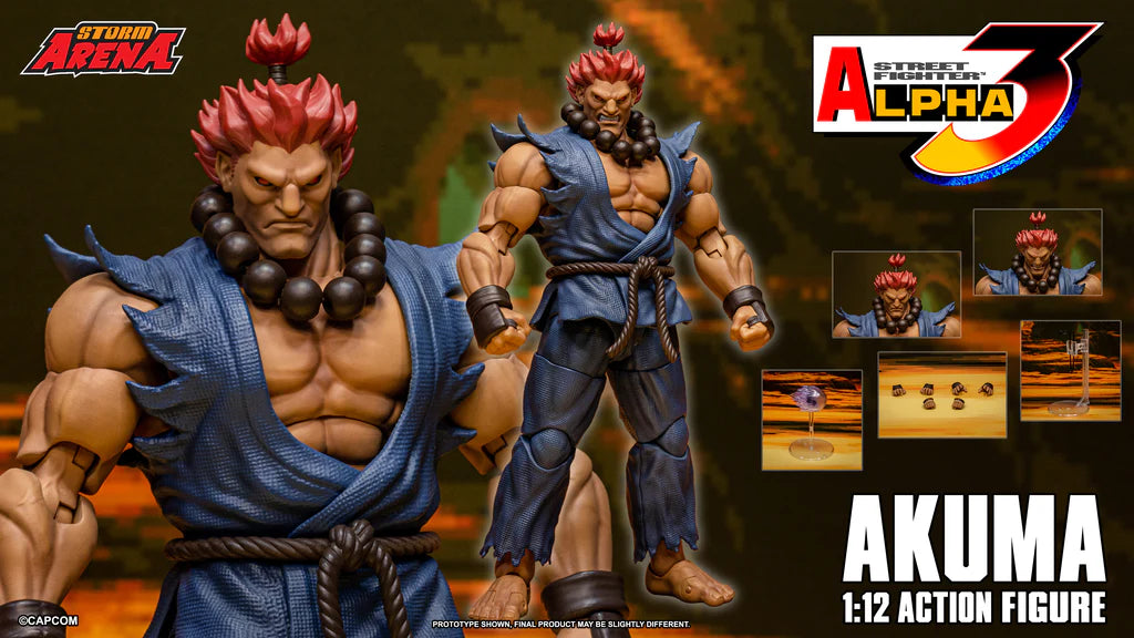 (Pre-Order) Storm Collectibles Street Fighter Alpha 3 Storm Arena Akuma