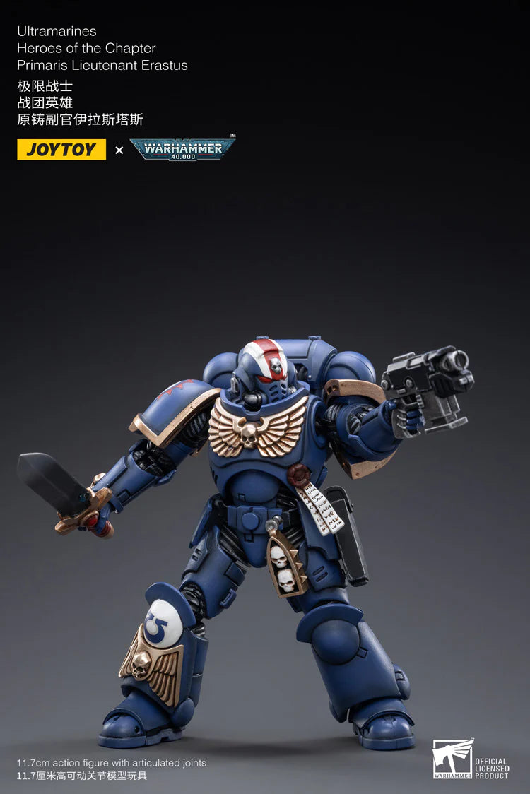 Warhammer 40K Ultramarines Heroes Of The Chapter Primaris Lieutenant Erastus - Reissue
