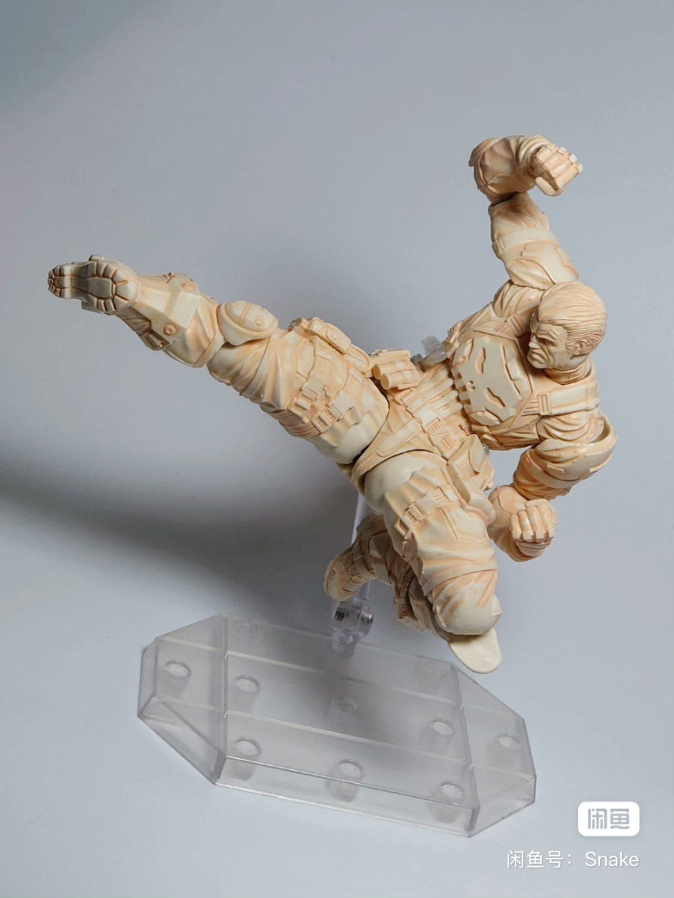 Custom 1/12 Action Figure Snake Studio Revoltech Punish man (Painted)