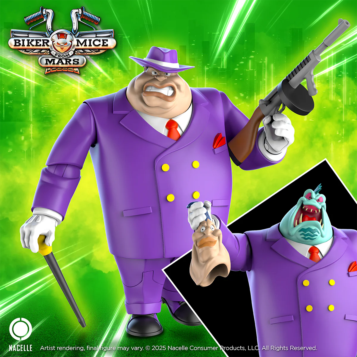 (Pre-Order) Nacellestore Biker Mice from Mars Wave 2 - Limburger