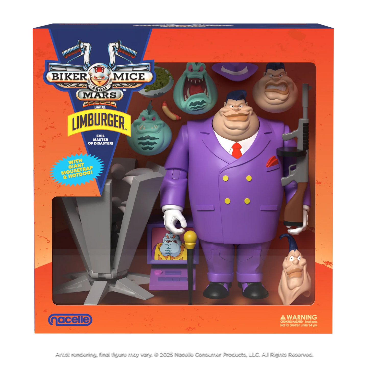 (Pre-Order) Nacellestore Biker Mice from Mars Wave 2 - Limburger