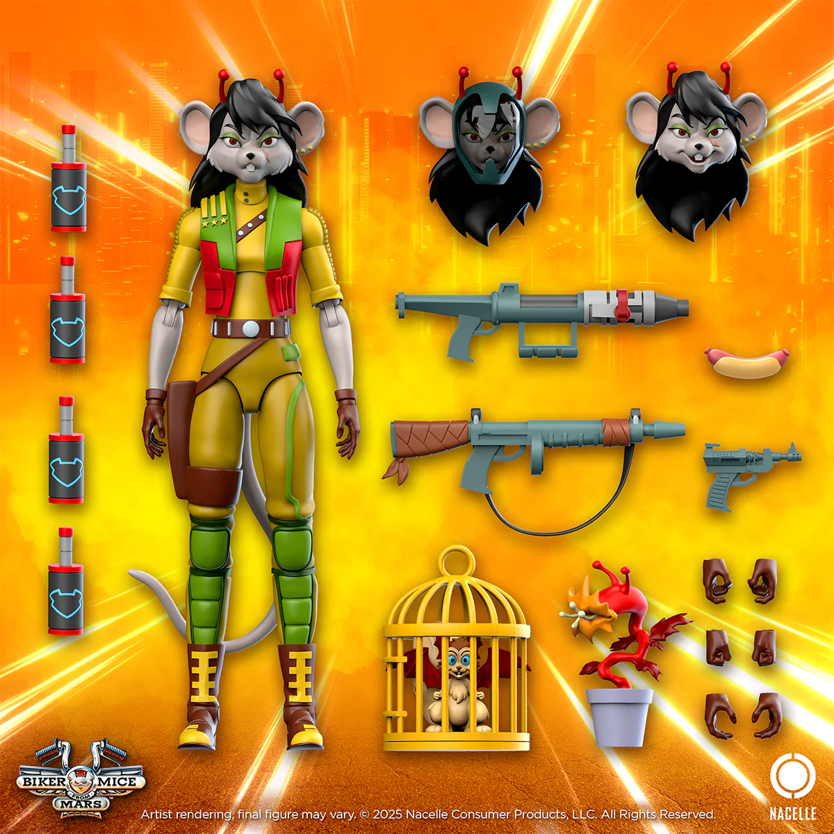 (Pre-Order) Nacellestore Biker Mice from Mars Wave 2 - Carbine