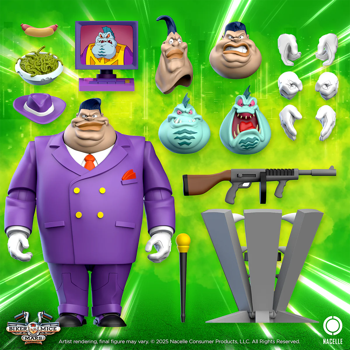 (Pre-Order) Nacellestore Biker Mice from Mars Wave 2 - Limburger