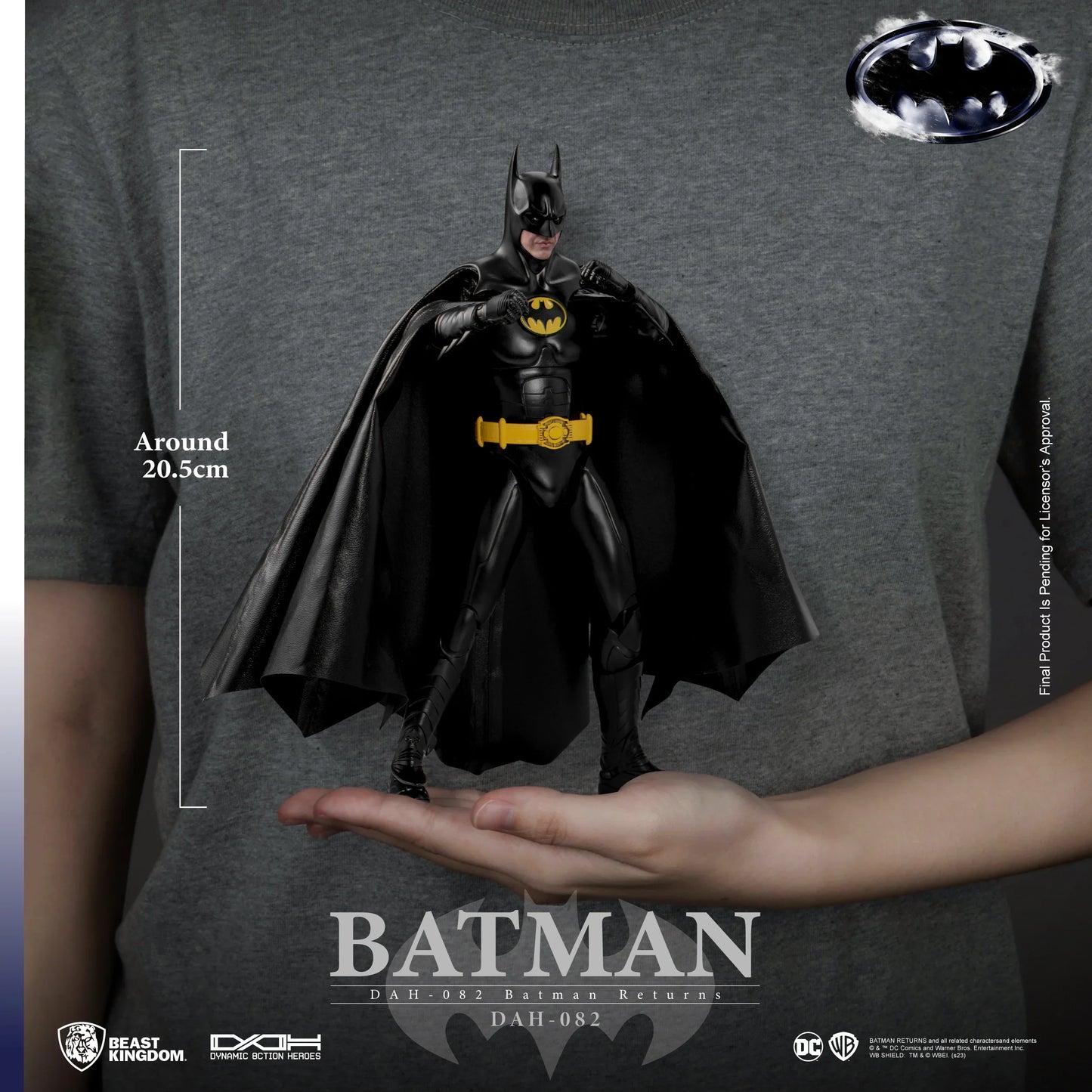 Beast Kingdom DAH-082 Batman Returns Batman Dynamic action Heroes (In Stock)