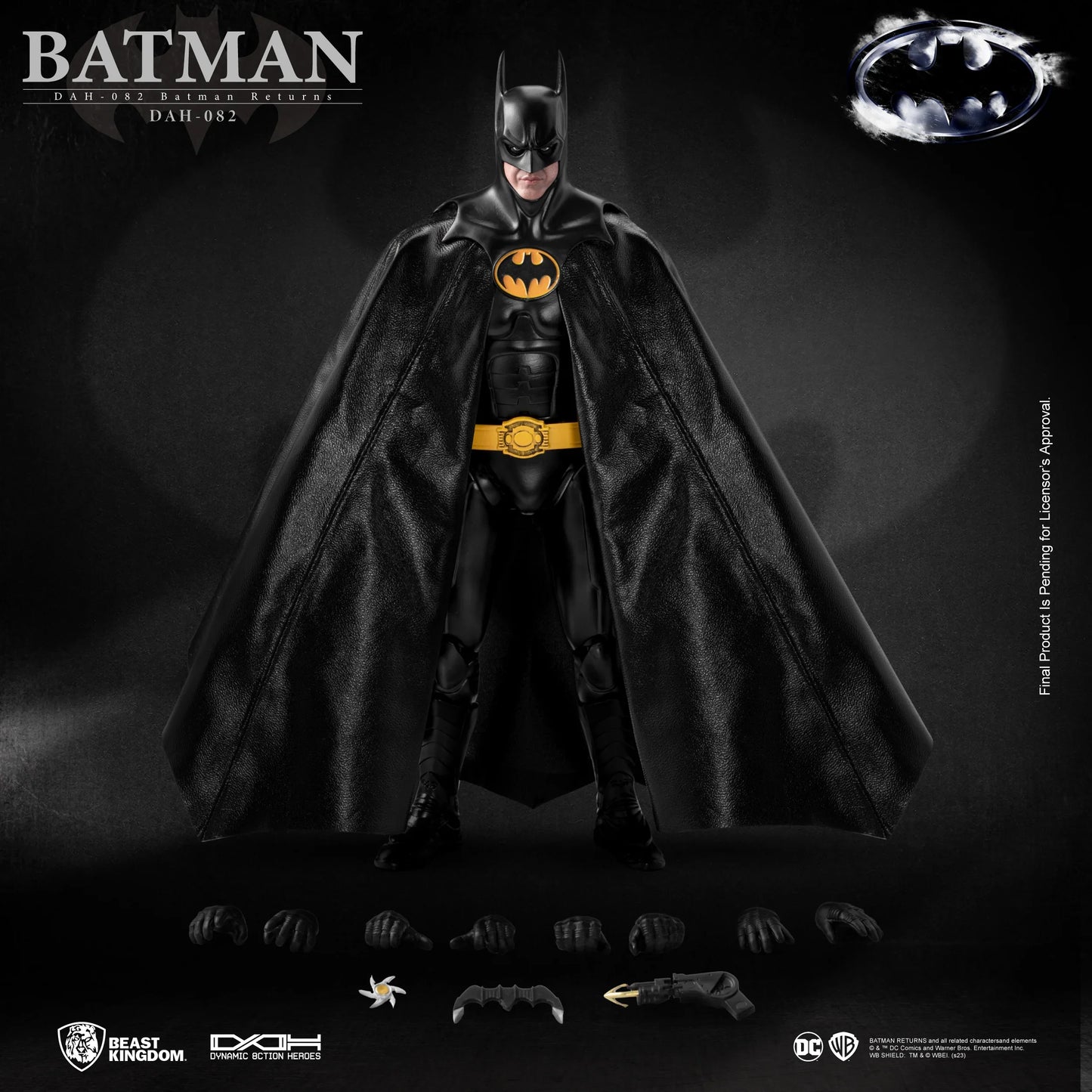 Beast Kingdom DAH-082 Batman Returns Batman Dynamic action Heroes (In Stock)