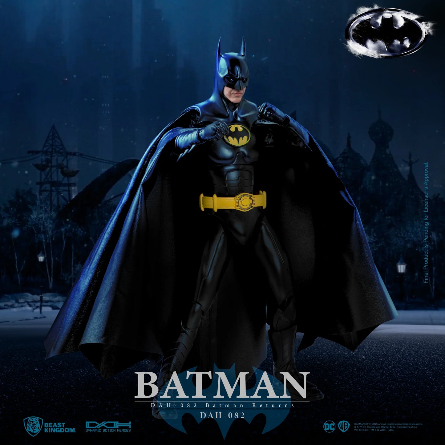 Beast Kingdom DAH-082 Batman Returns Batman Dynamic action Heroes (In Stock)