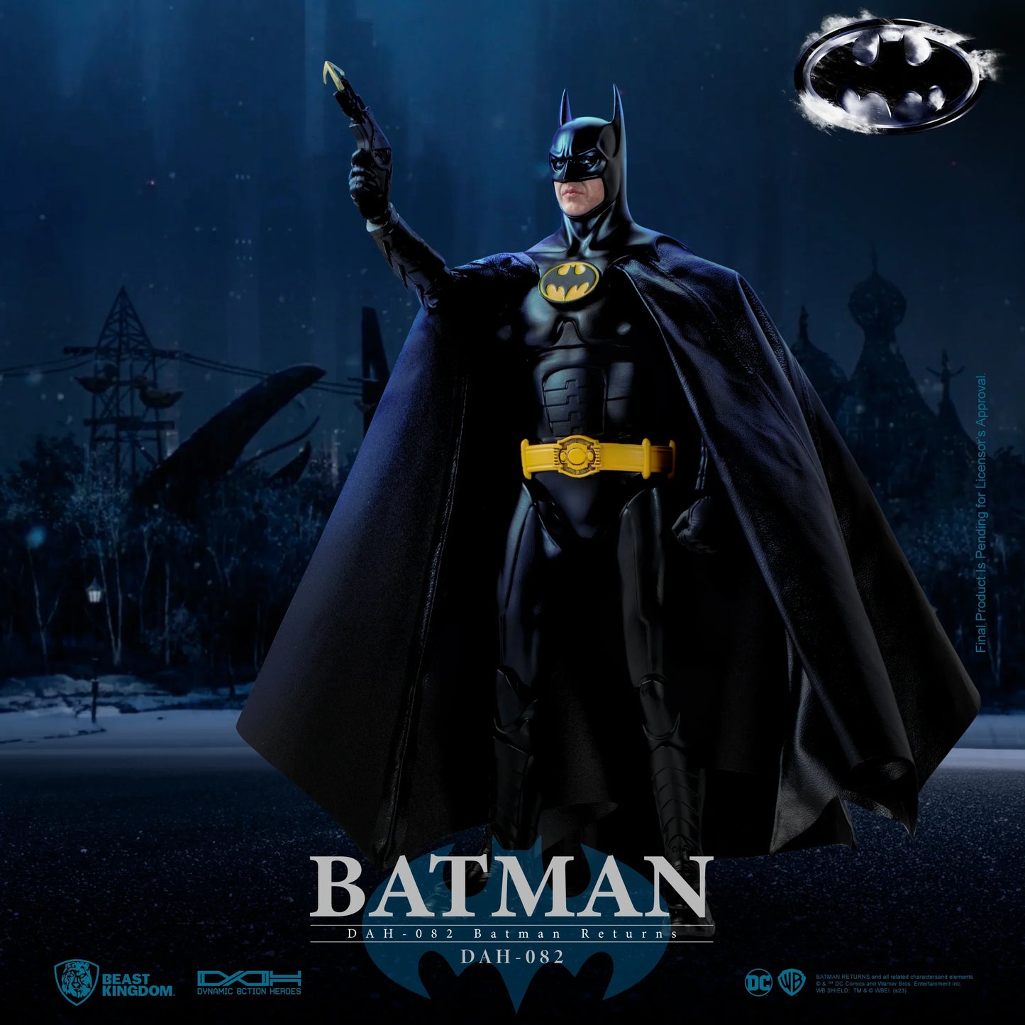 Beast Kingdom DAH-082 Batman Returns Batman Dynamic action Heroes (In Stock)
