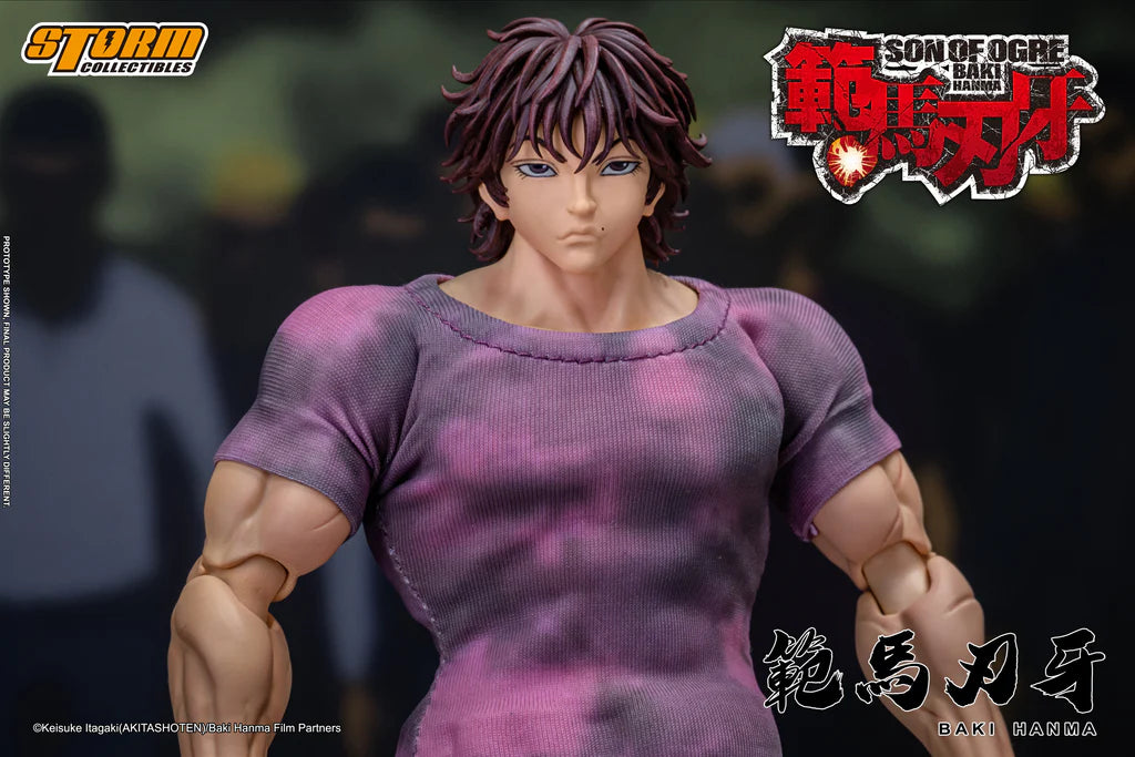 Storm Toys BAKI HANMA "SON OF THE ORGE" Action Figure 1/12 Scale Action Figure (In Stock)