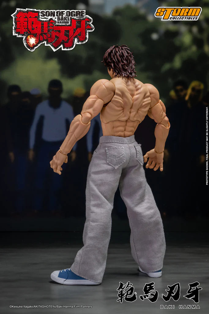Storm Toys BAKI HANMA "SON OF THE ORGE" Action Figure 1/12 Scale Action Figure (In Stock)