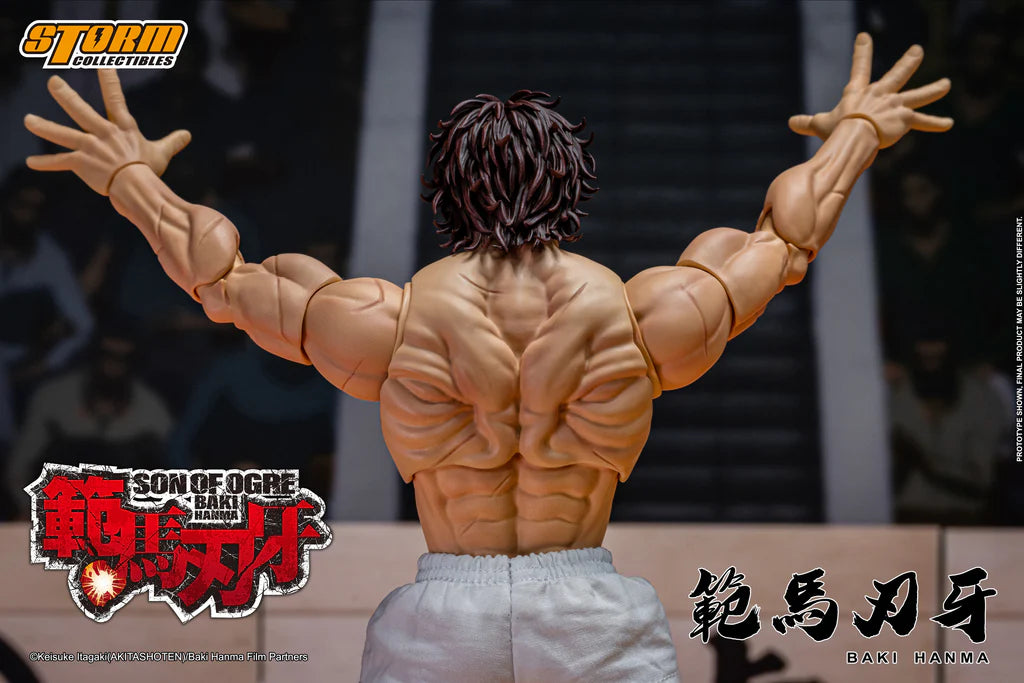 Storm Toys BAKI HANMA "SON OF THE ORGE" Action Figure 1/12 Scale Action Figure (In Stock)