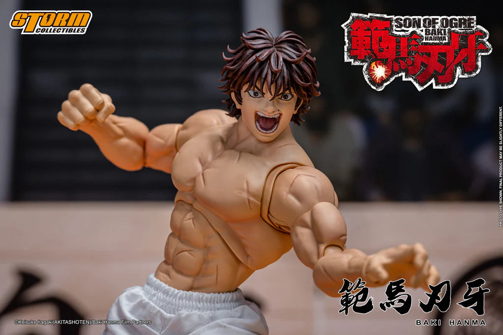 Storm Toys BAKI HANMA "SON OF THE ORGE" Action Figure 1/12 Scale Action Figure (In Stock)