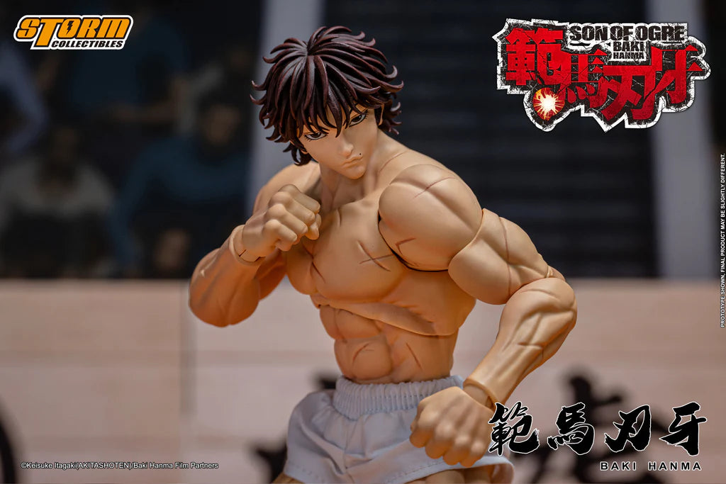 Storm Toys BAKI HANMA "SON OF THE ORGE" Action Figure 1/12 Scale Action Figure (In Stock)