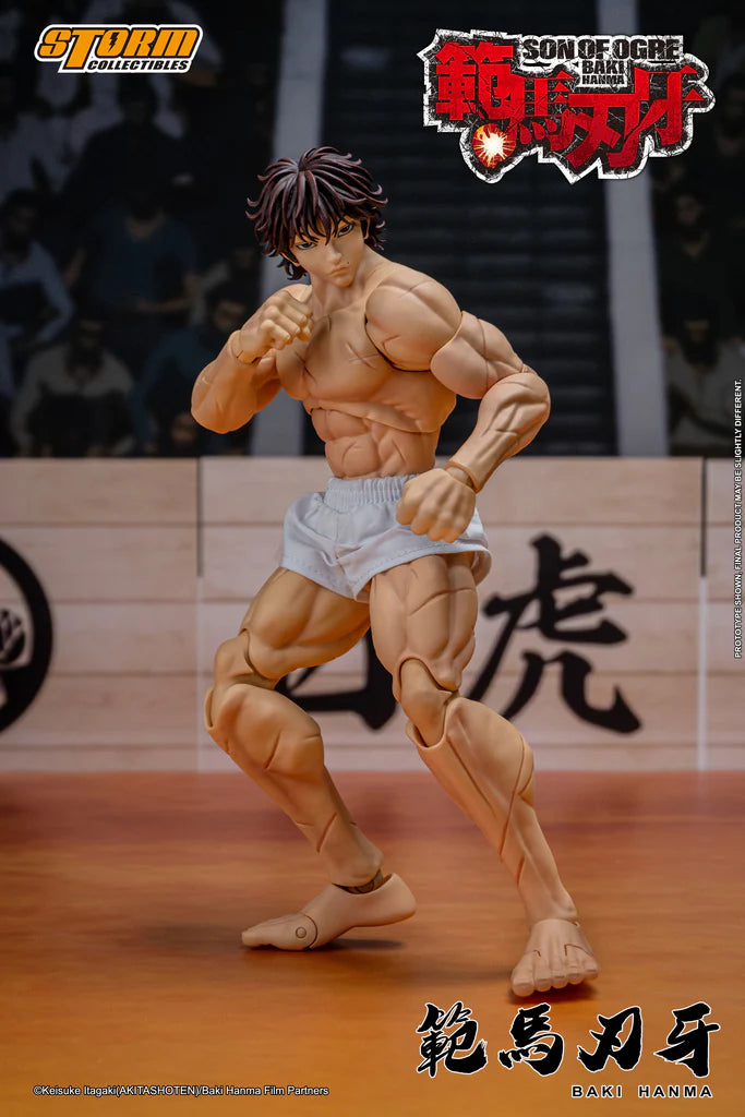 Storm Toys BAKI HANMA "SON OF THE ORGE" Action Figure 1/12 Scale Action Figure (In Stock)