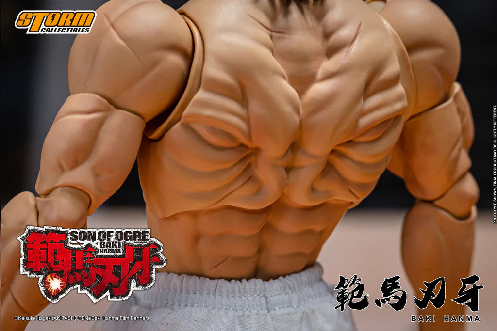 Storm Toys BAKI HANMA "SON OF THE ORGE" Action Figure 1/12 Scale Action Figure (In Stock)