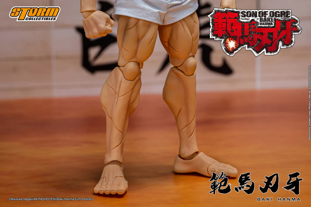 Storm Toys BAKI HANMA "SON OF THE ORGE" Action Figure 1/12 Scale Action Figure (In Stock)