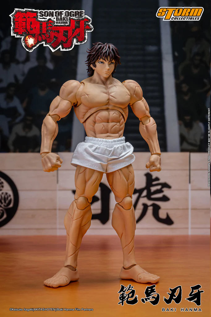 Storm Toys BAKI HANMA "SON OF THE ORGE" Action Figure 1/12 Scale Action Figure (In Stock)
