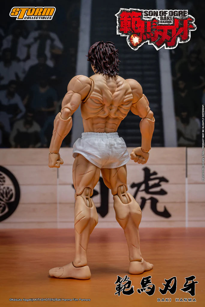 Storm Toys BAKI HANMA "SON OF THE ORGE" Action Figure 1/12 Scale Action Figure (In Stock)