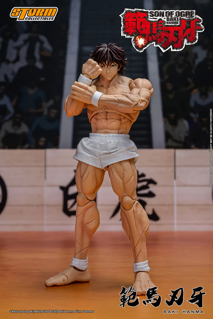 Storm Toys BAKI HANMA "SON OF THE ORGE" Action Figure 1/12 Scale Action Figure (In Stock)