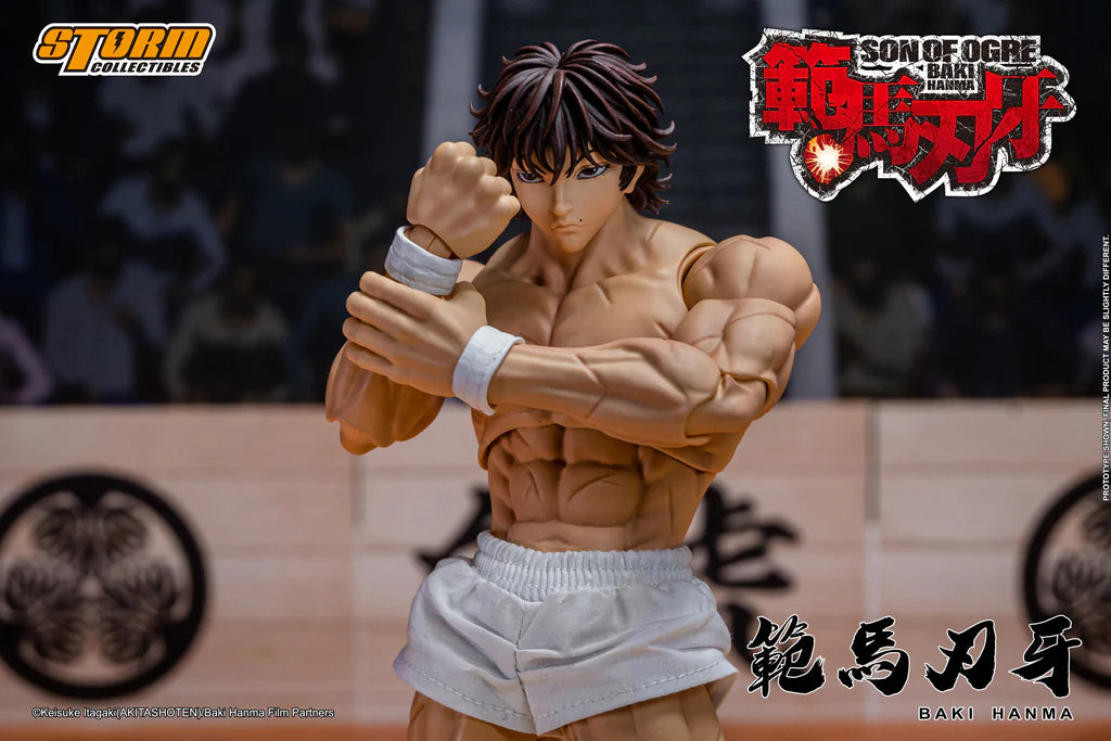 Storm Toys BAKI HANMA "SON OF THE ORGE" Action Figure 1/12 Scale Action Figure (In Stock)