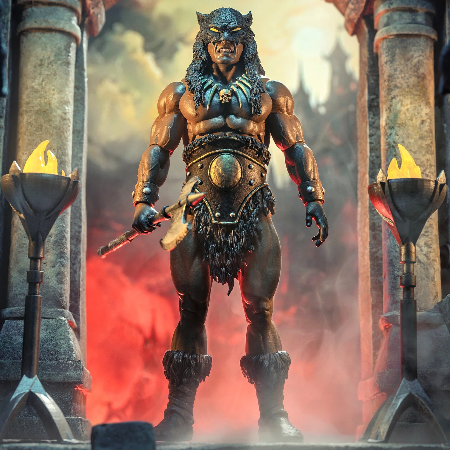 (Pre-Order) Frank Frazetta Dark Wolf 1:12 Scale Action Figure