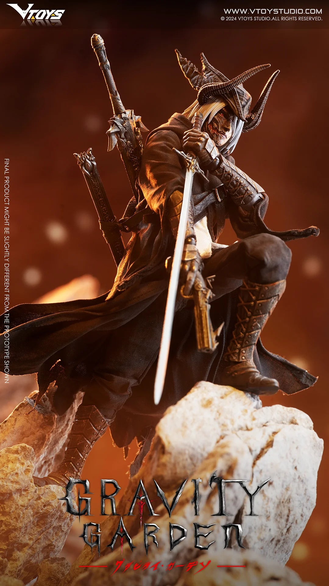 (Pre-Order) VTOYS 1/12th Hunter of Dragonfyre Action Figure VSD009 Regular and Deluxe Version