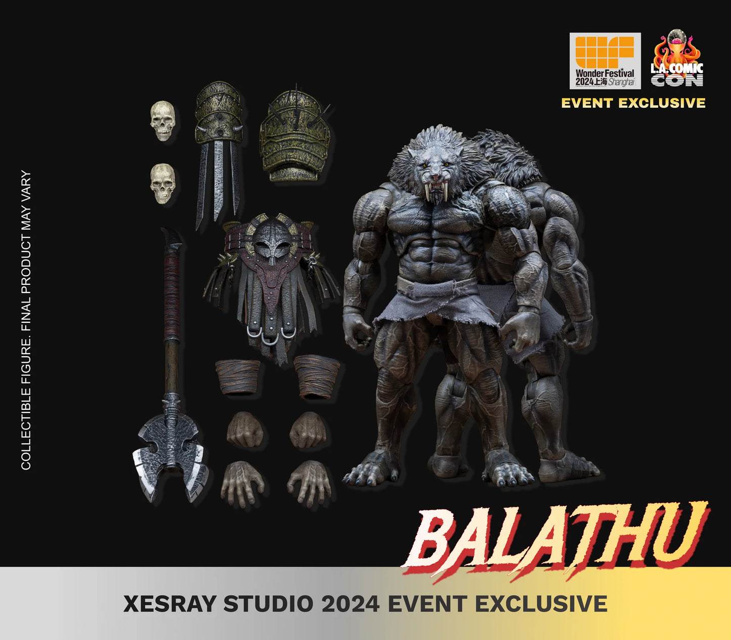 Xesray Studio 2024 Event Exclusive Balathu "Big Teeth" 9 inches action figure (In Stock)