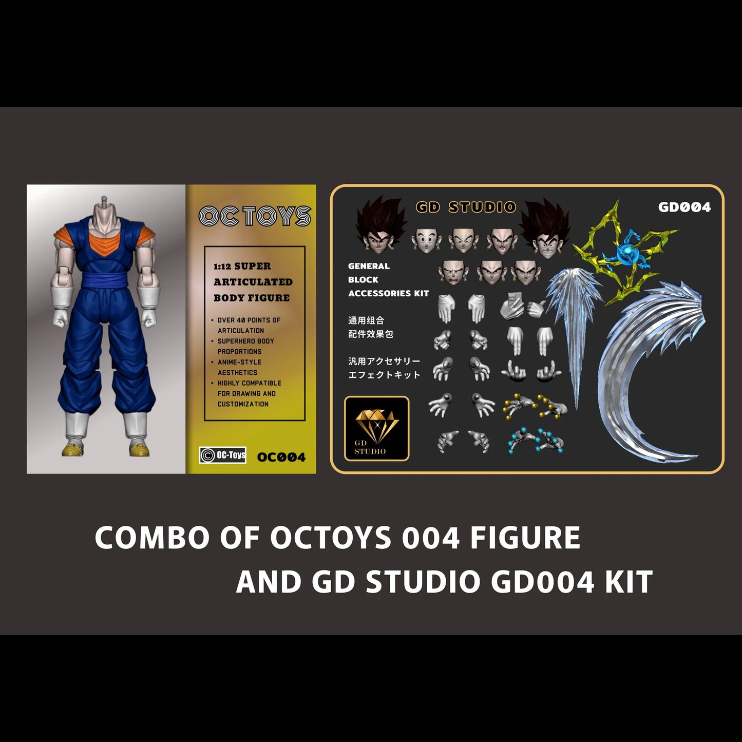 (Pre-Order) OCtoys 004, 005 and 006 GD Studio GD004,005 and 006 and Combo, bonus etc