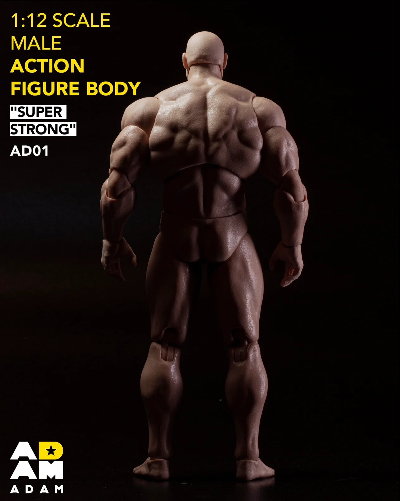 ADAM super strong 1/12 male body action figure AD01 (In Stock)