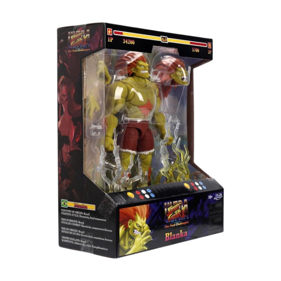 Jada Street Fighter II Blanka 6 Inch Figure (In Stock)
