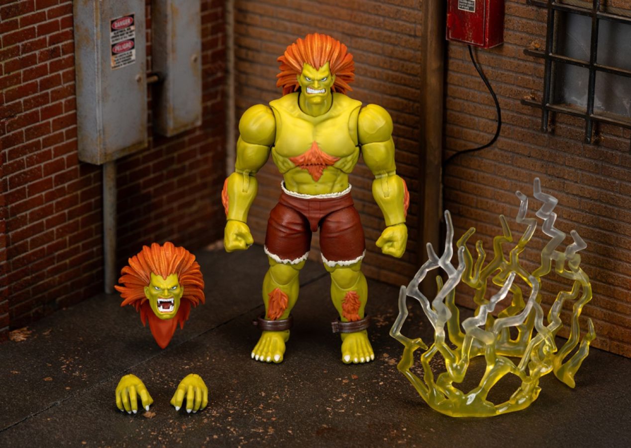 Jada Street Fighter II Blanka 6 Inch Figure (In Stock)
