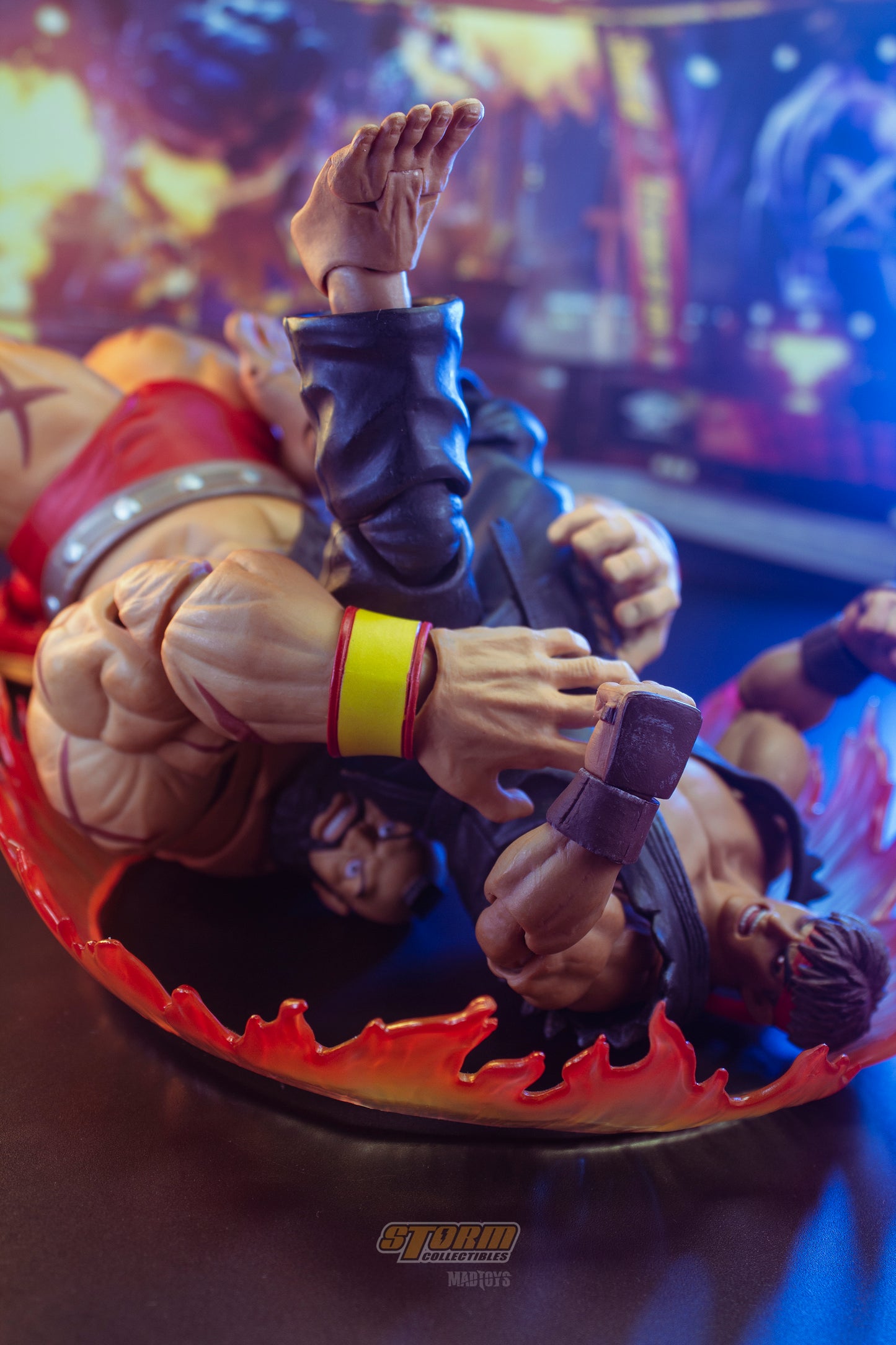 Custom 1/12 Clothing Accessories for Storm Toys Zangief Cloak for 1/10 Figures