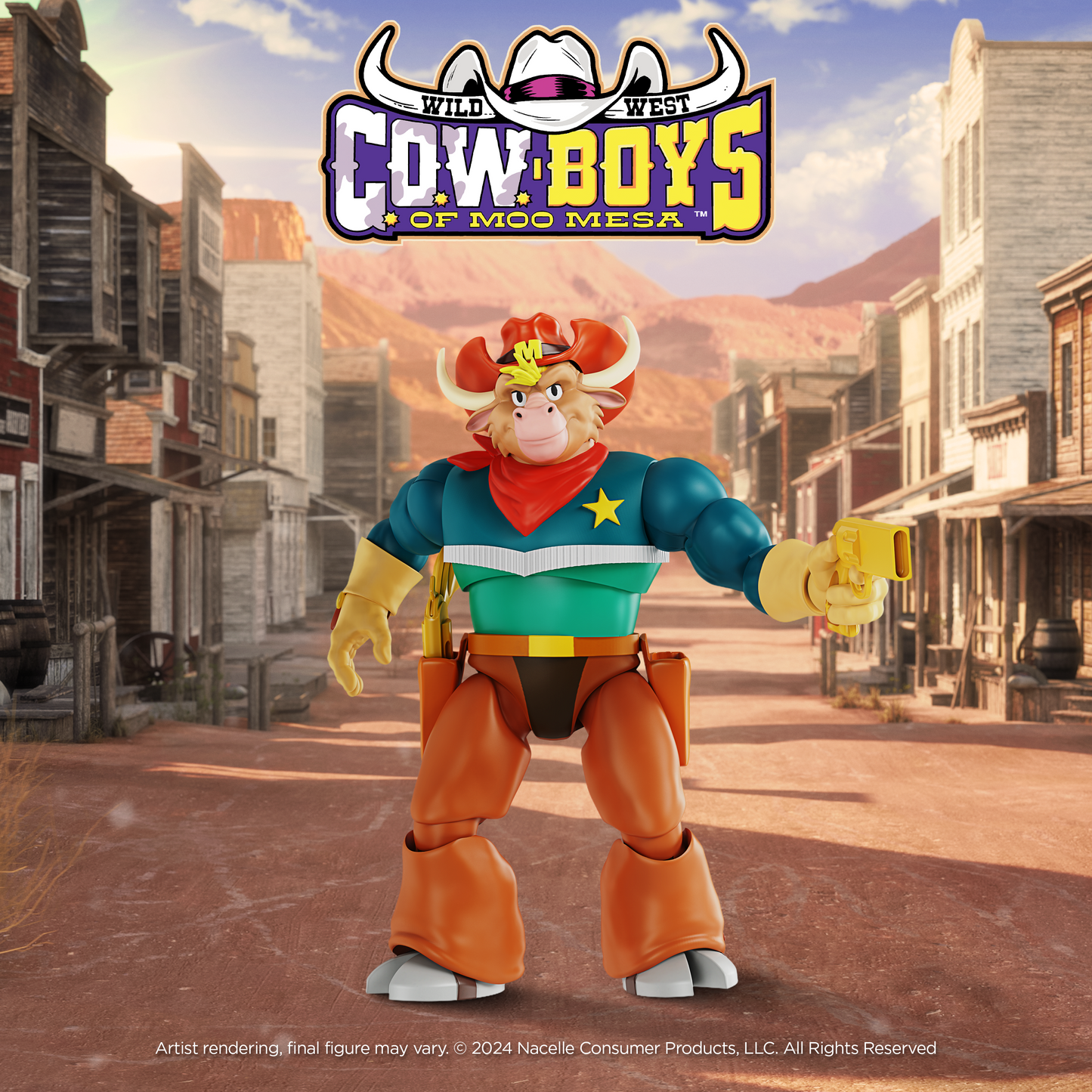 (Pre-Order) C.O.W.-Boys of Moo Mesa - Marshal Moo Montana