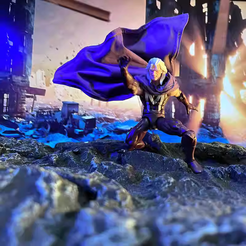 Custom 1/12 Clothing Accessories for Marvel Legends X-men Magneto