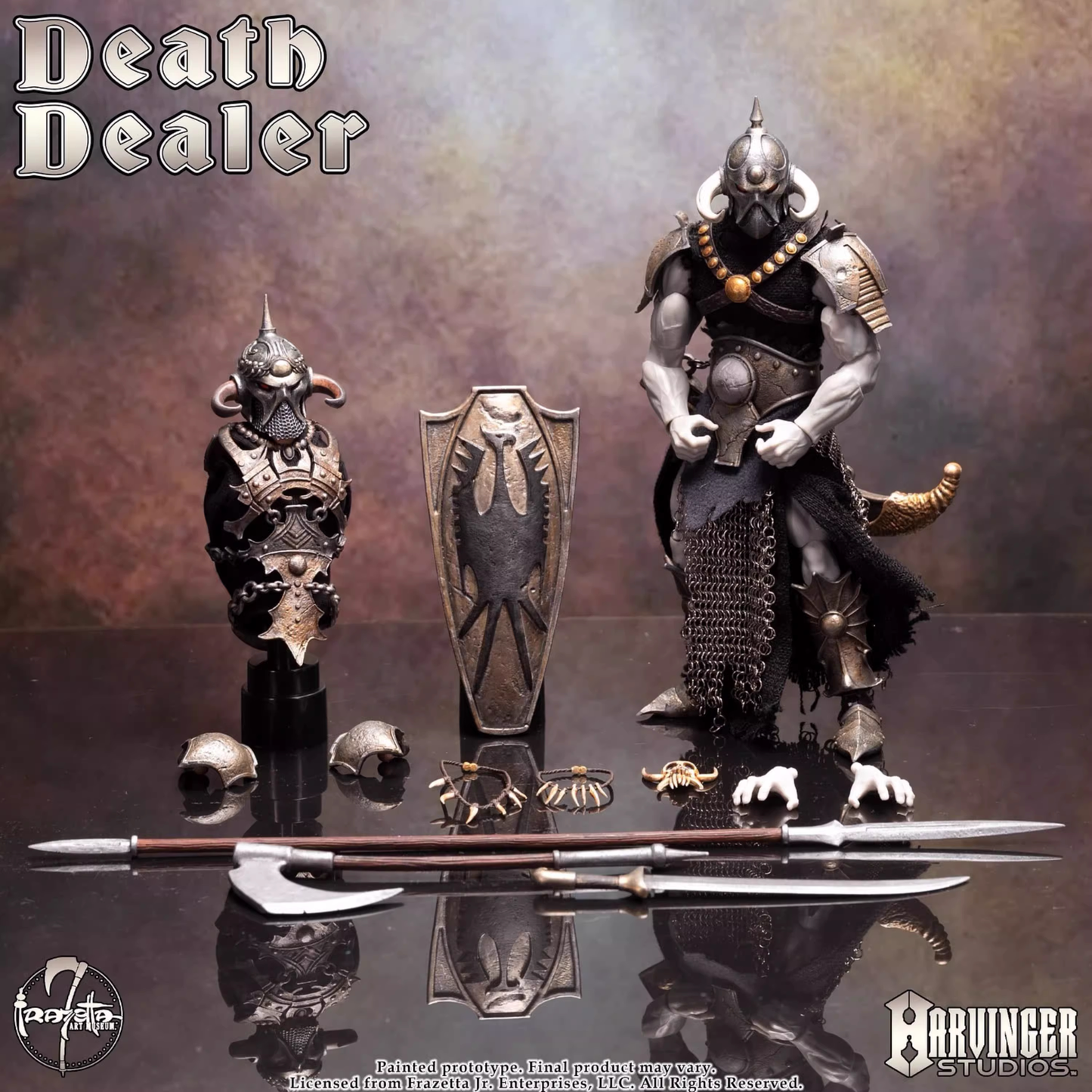 (Pre-Order) Harvinger Studios Savage Crucible Death Dealer 1/12 Action Figure
