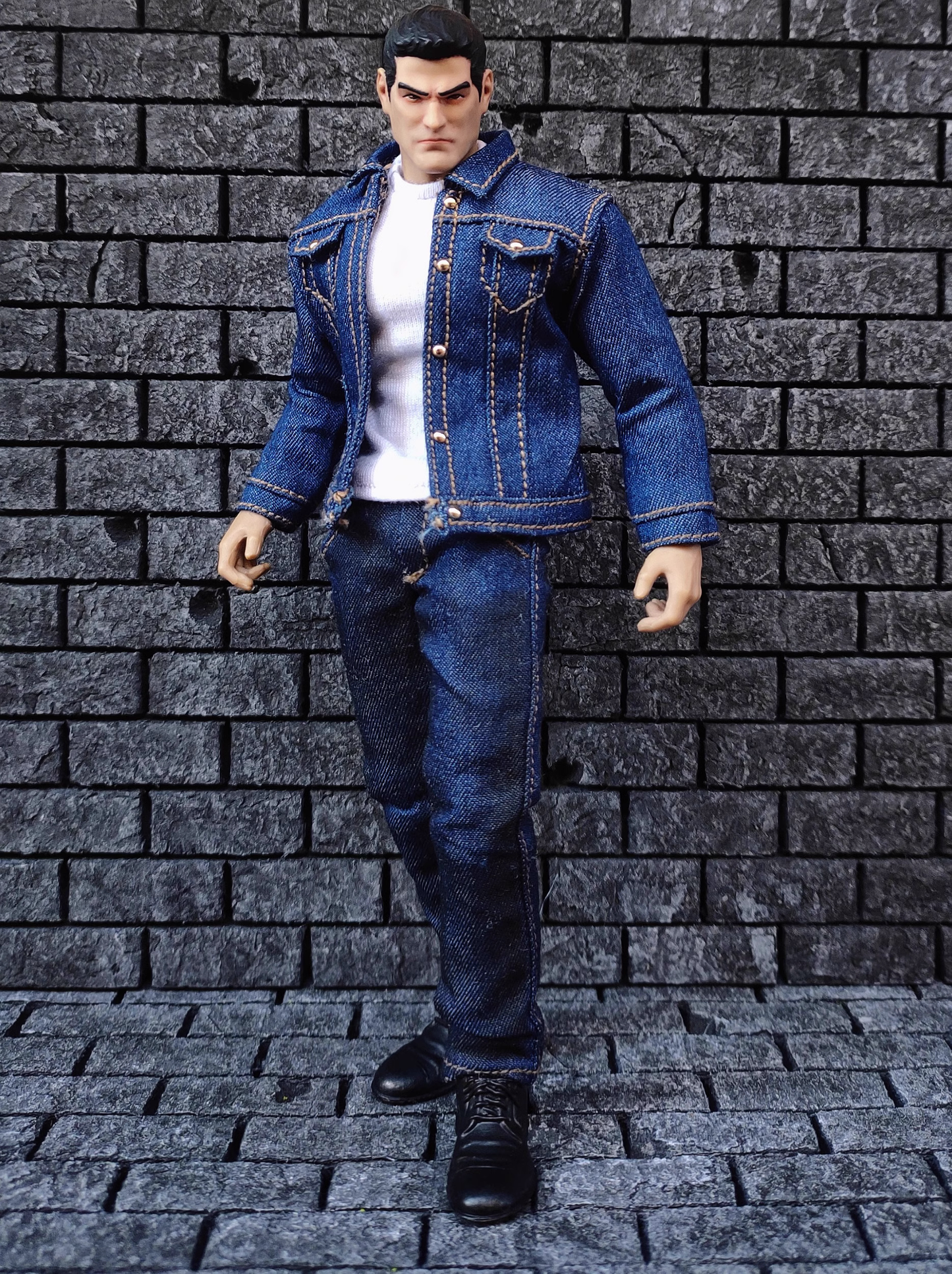 Top and Jean for 1/12 6 inch figure