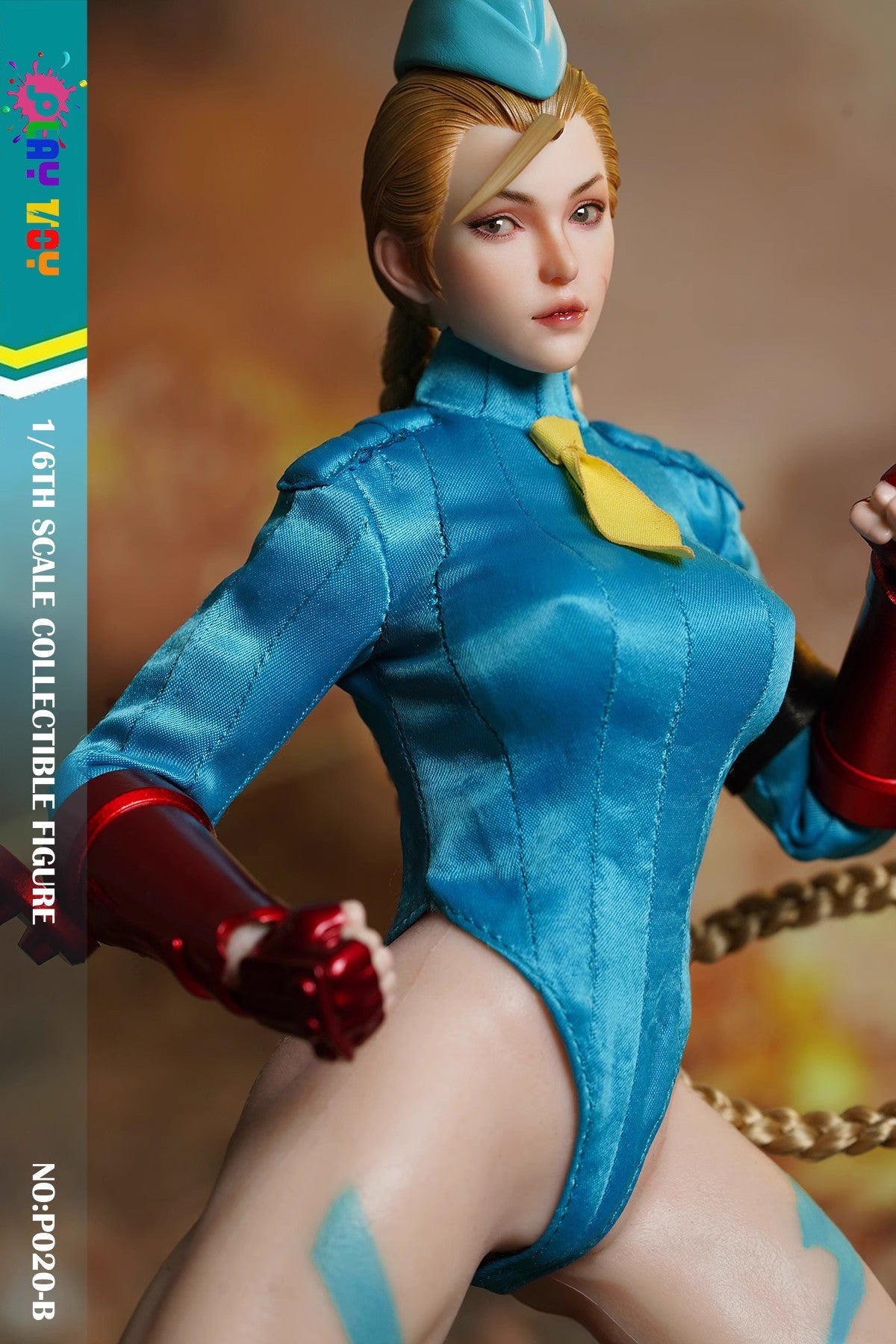 (Pre-Order) PLAY TOY 1/6 Goddess of Fighting P020-B Street Fighter Seamless Figure